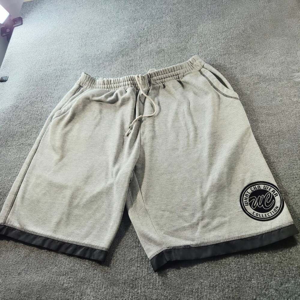 America Sweat Shorts Size 3X Gray Drawstring What Cha Wear Collection